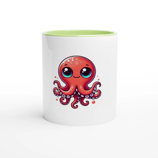 Cute Octopus Mug with Color Inside