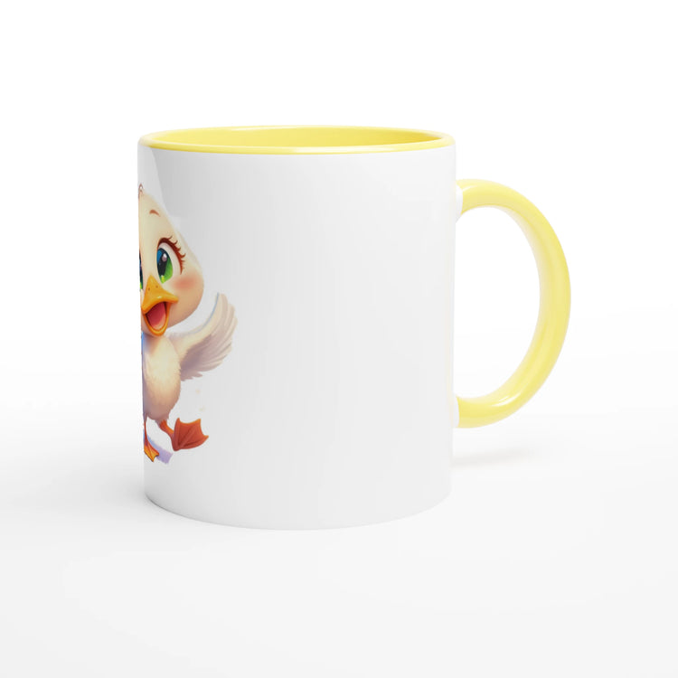 Cute Chick Mug with Color Inside
