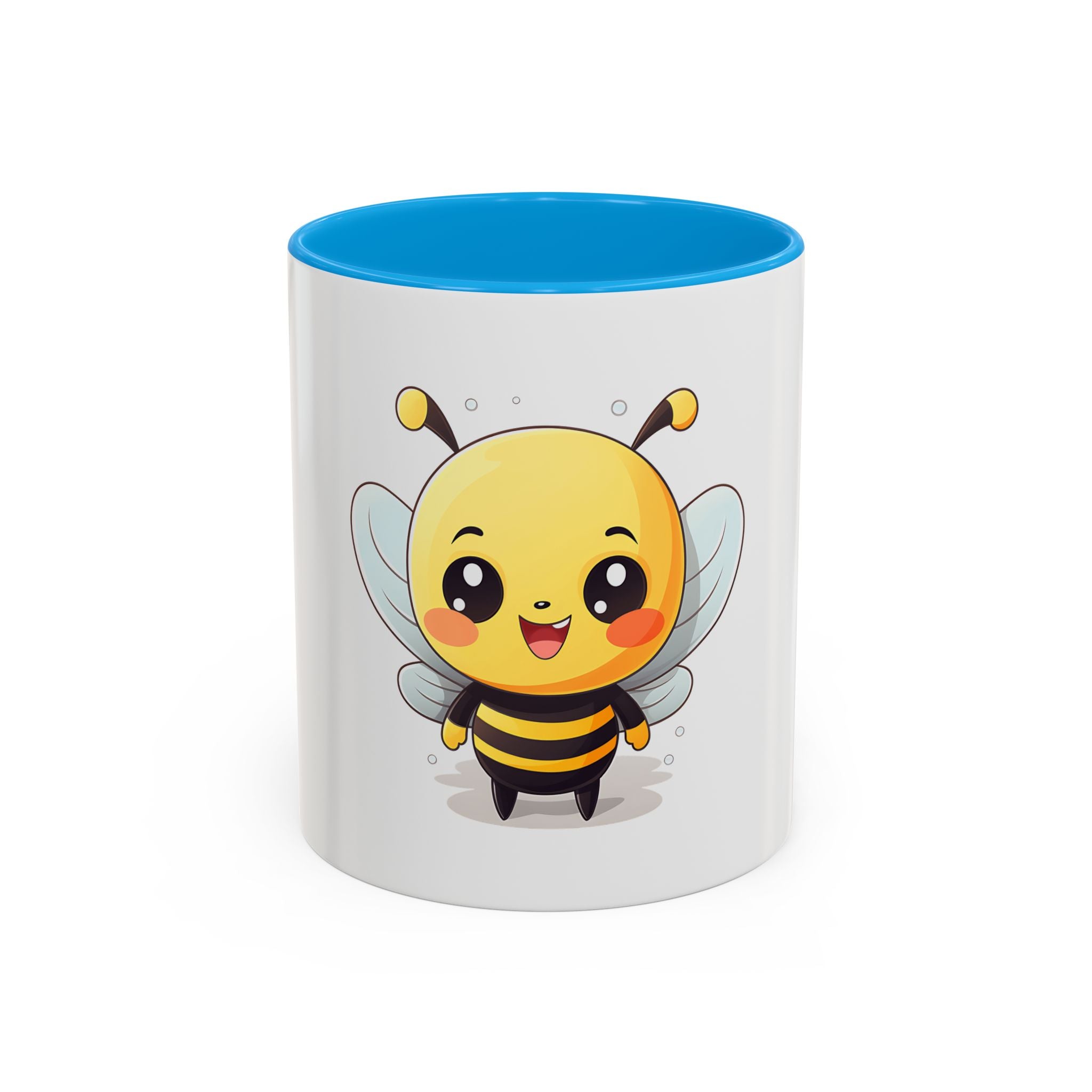Cute Bee Coffee Mug – Kawaii Bumblebee Coffee Cup (11oz)
