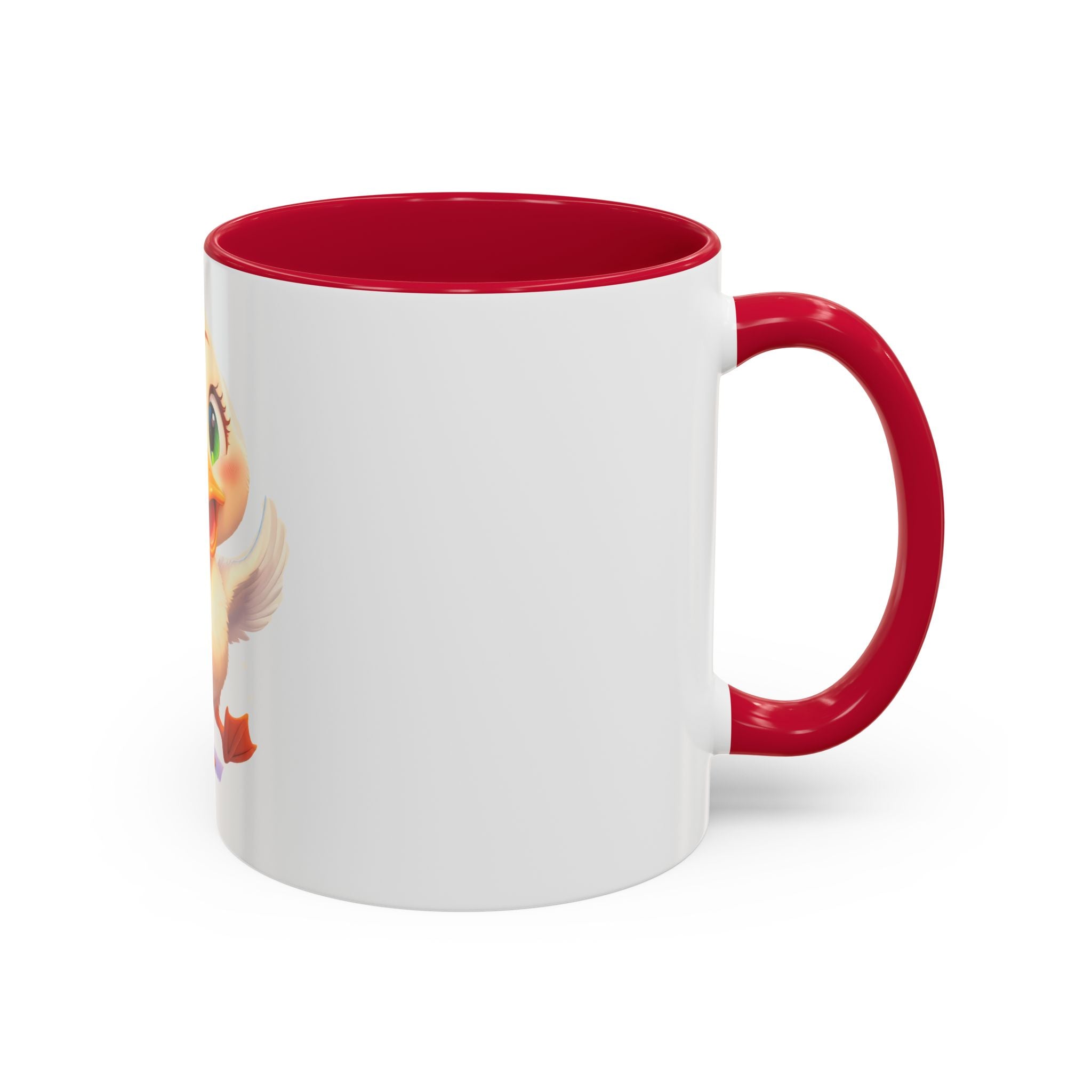 Cute Duckling Coffee Mug — Adorable Cartoon Baby Duck 11oz