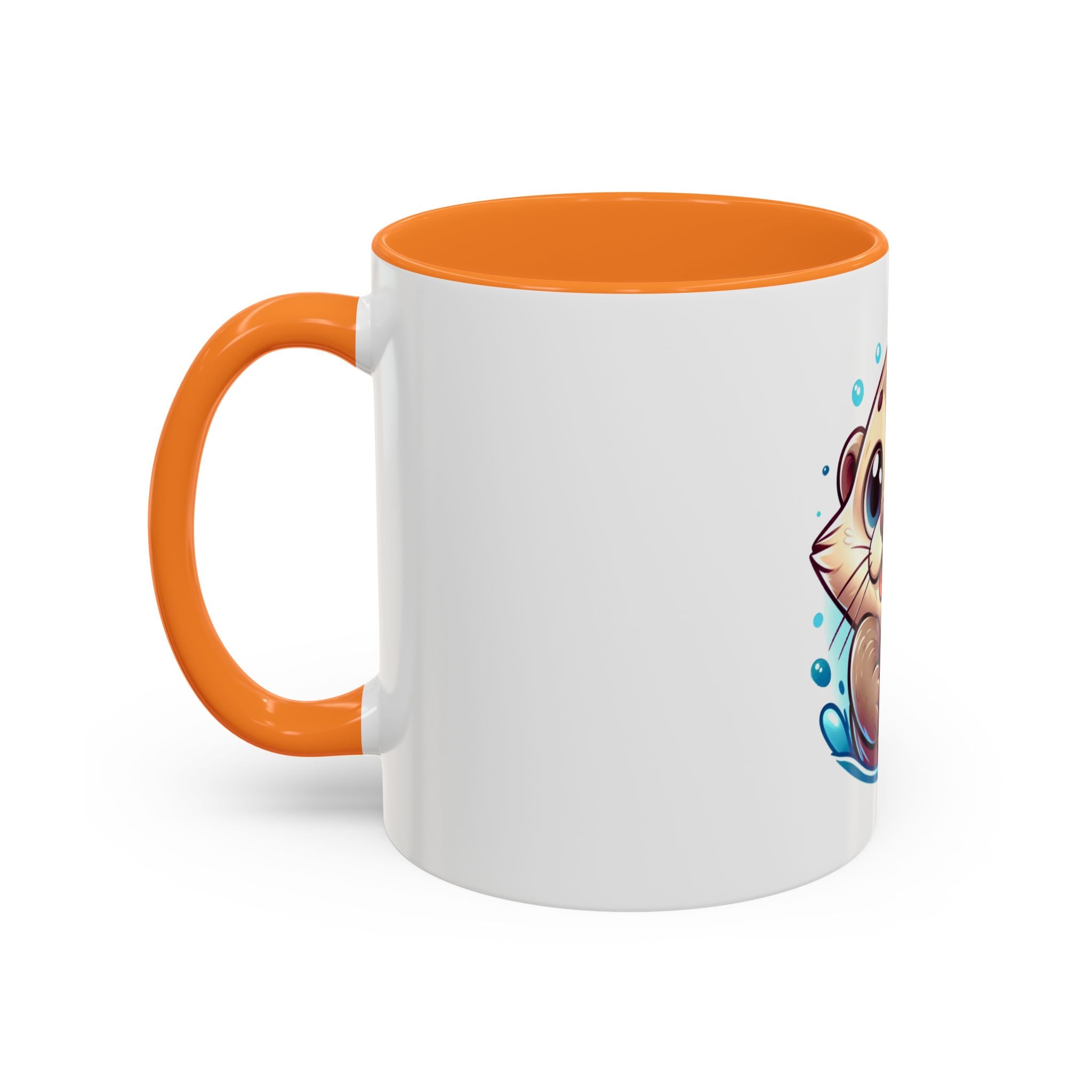Cute Otter Mug (11oz) — Adorable Cartoon Sea Otter Coffee Cup