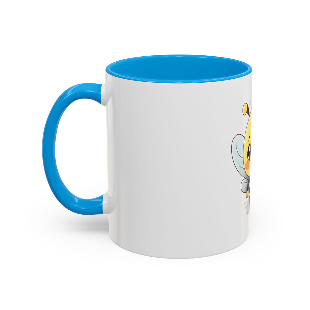 Cute Bee Coffee Mug – Kawaii Bumblebee Coffee Cup (11oz)