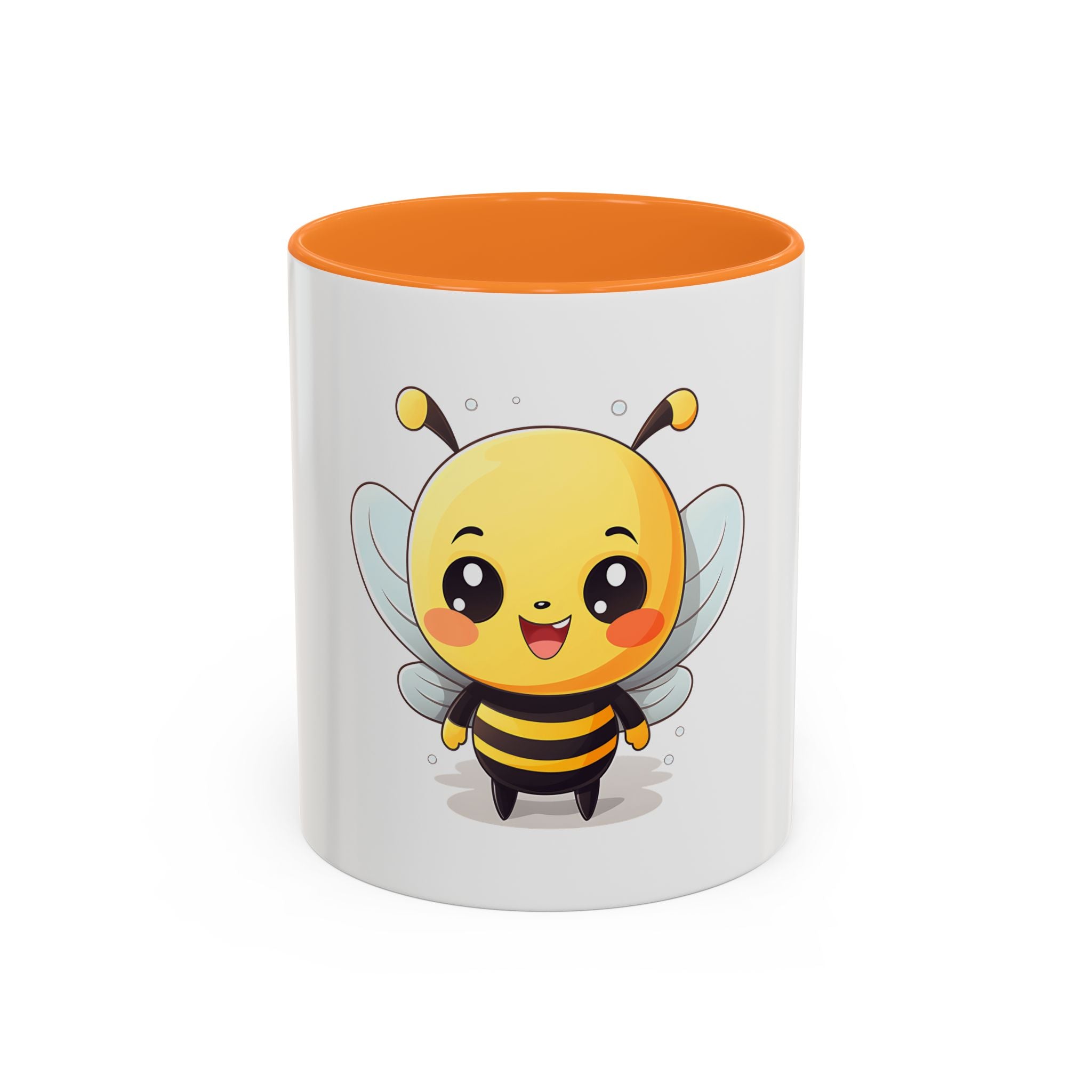 Cute Bee Coffee Mug – Kawaii Bumblebee Coffee Cup (11oz)