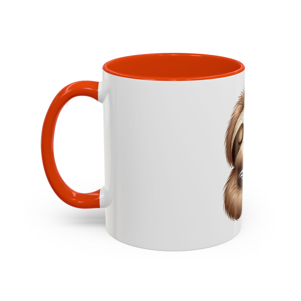 Cute Sloth Hug Coffee Mug (11oz) - Adorable Relaxing Animal Gift