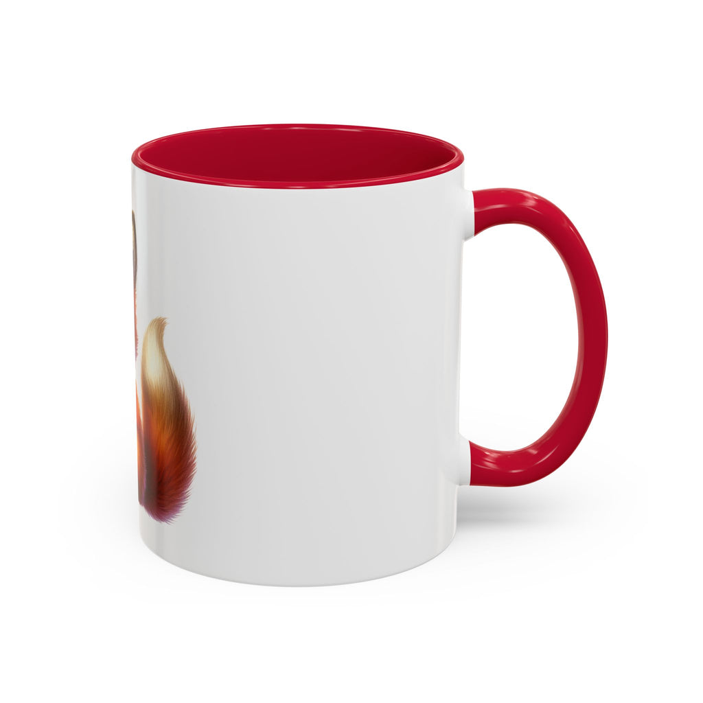 Cute Red Fox Coffee Mug — Adorable Animal Ceramic Mug (11oz)