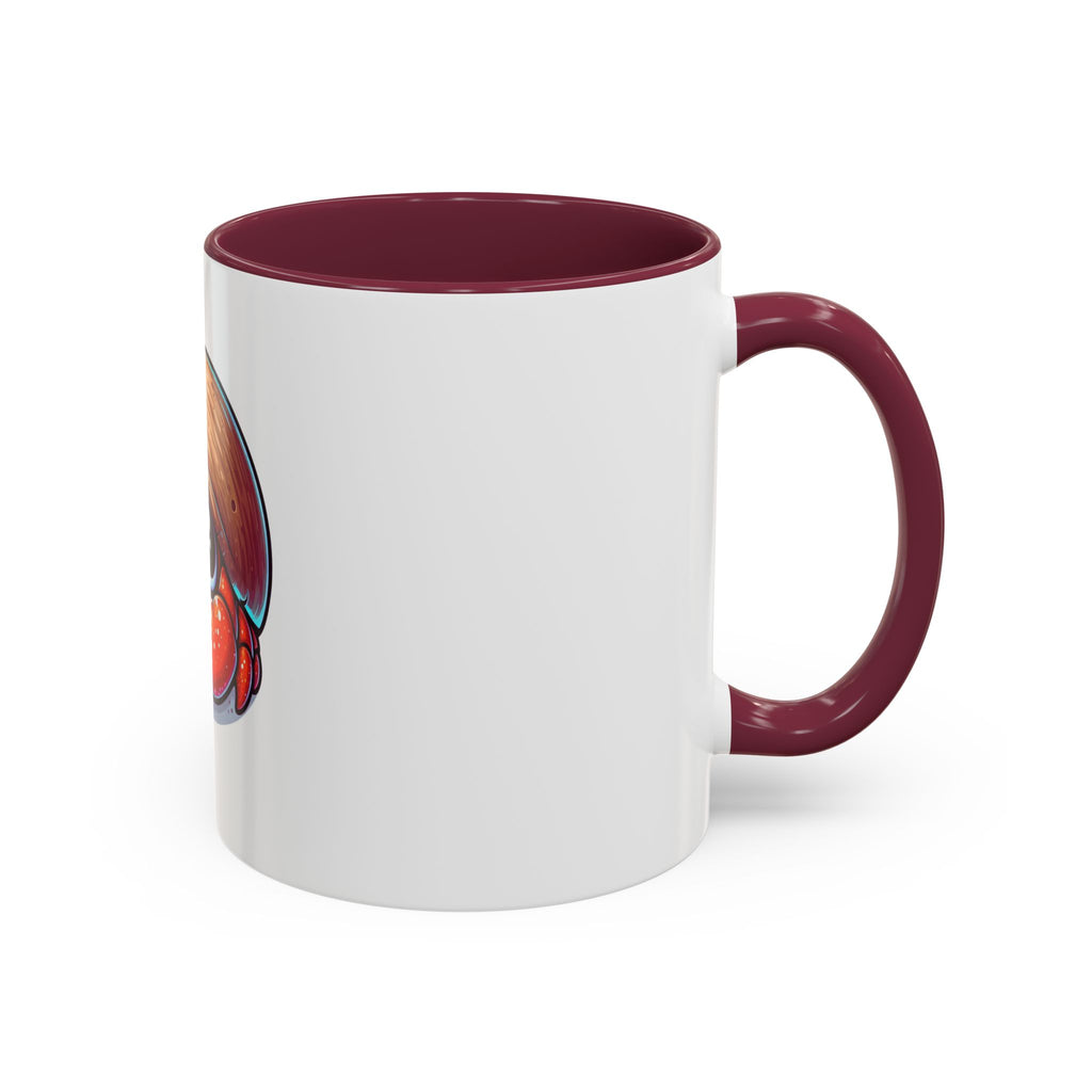 Cute Hermit Crab Mug — Colorful 11oz Ceramic Coffee Cup