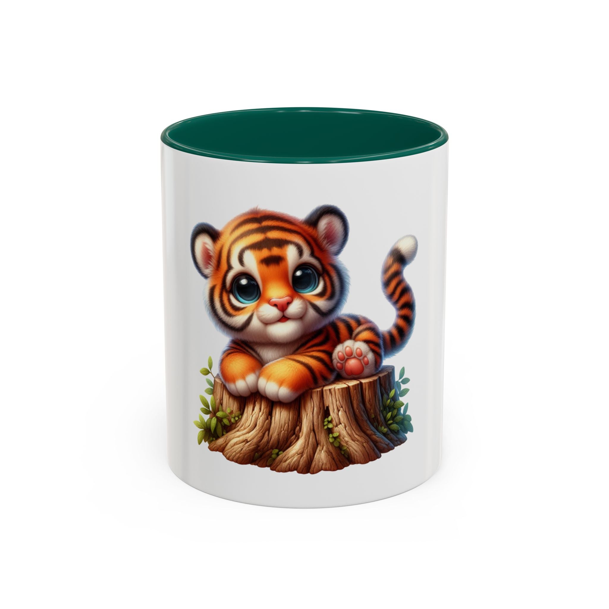 Cute Tiger Cub Mug — Adorable Baby Tiger Coffee Cup (11oz)
