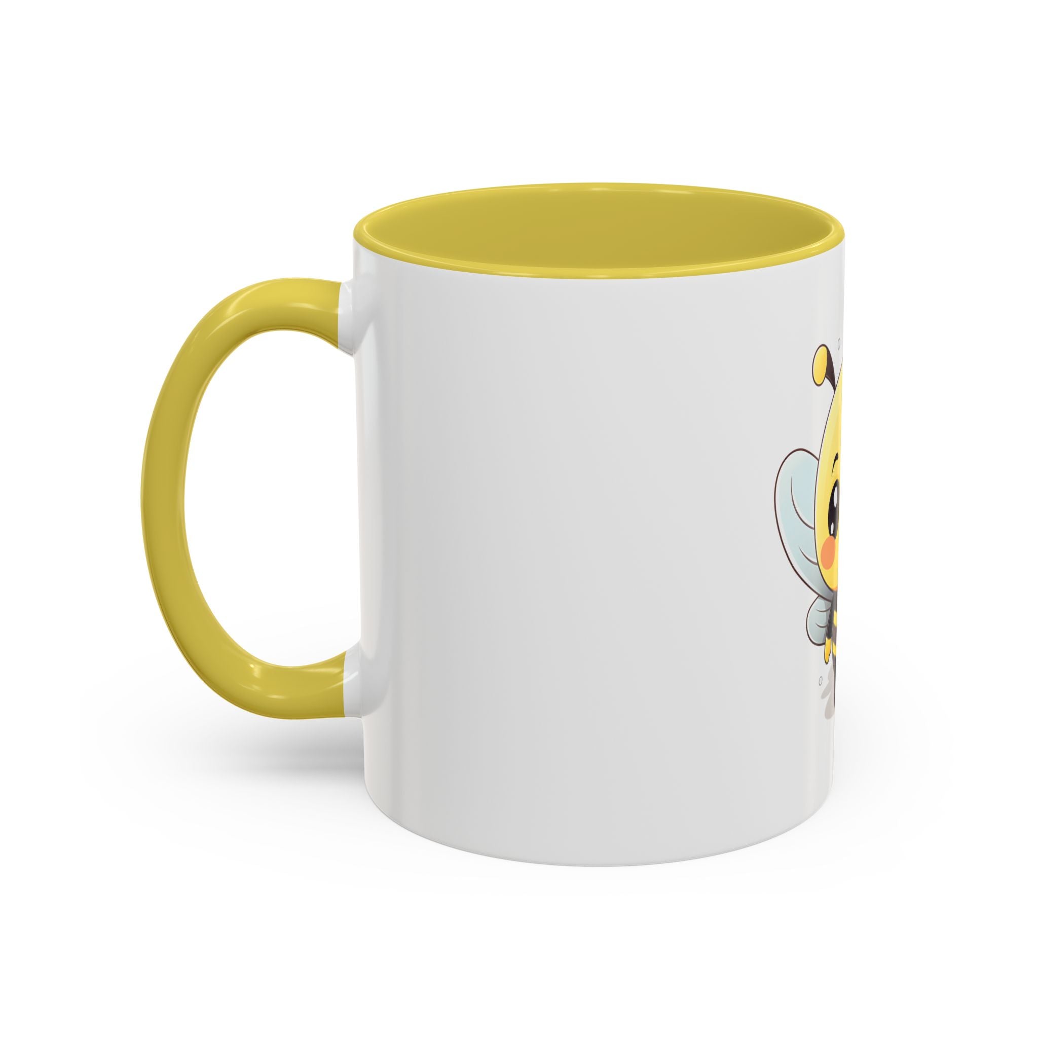 Cute Bee Coffee Mug – Kawaii Bumblebee Coffee Cup (11oz)