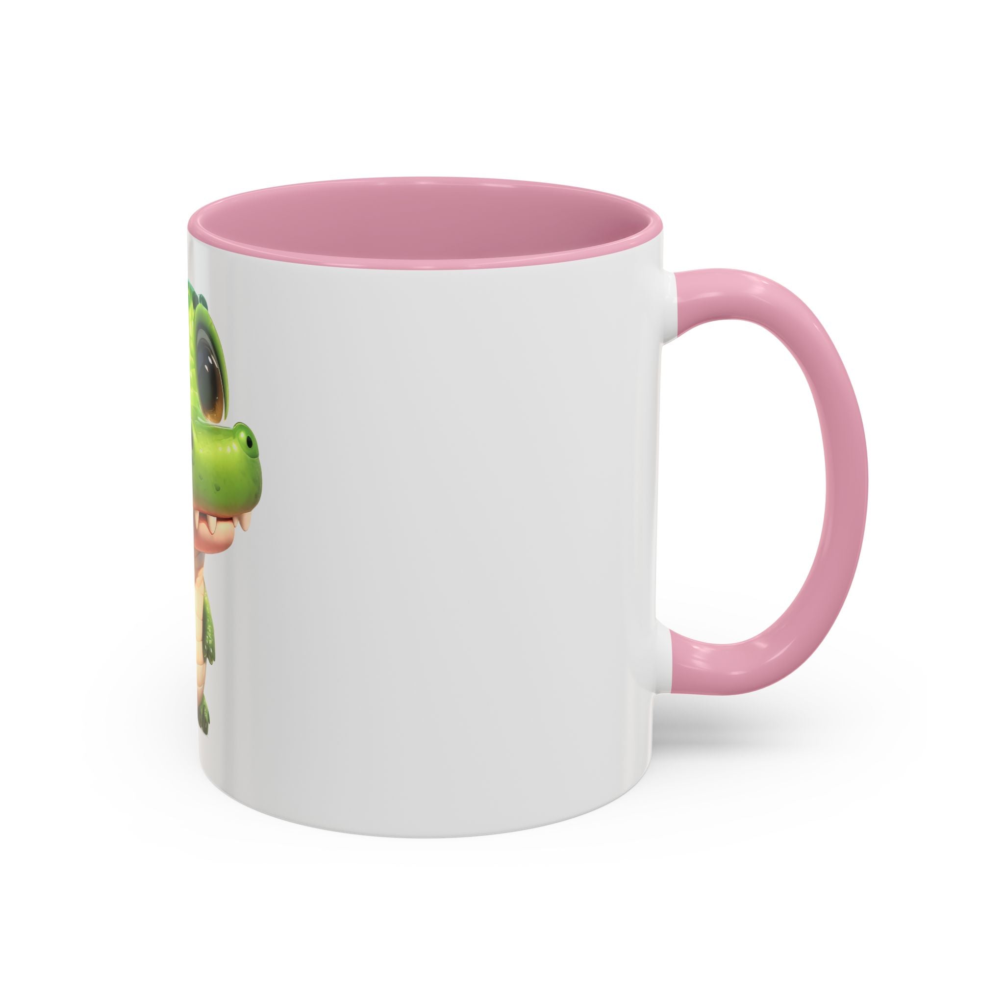 Cute Baby Alligator Coffee Mug — Adorable Cartoon Crocodile 11oz