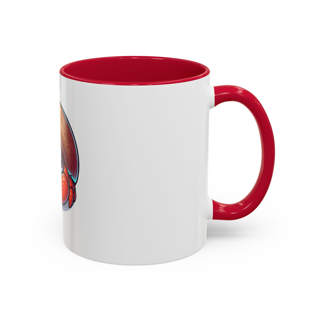 Cute Hermit Crab Mug — Colorful 11oz Ceramic Coffee Cup