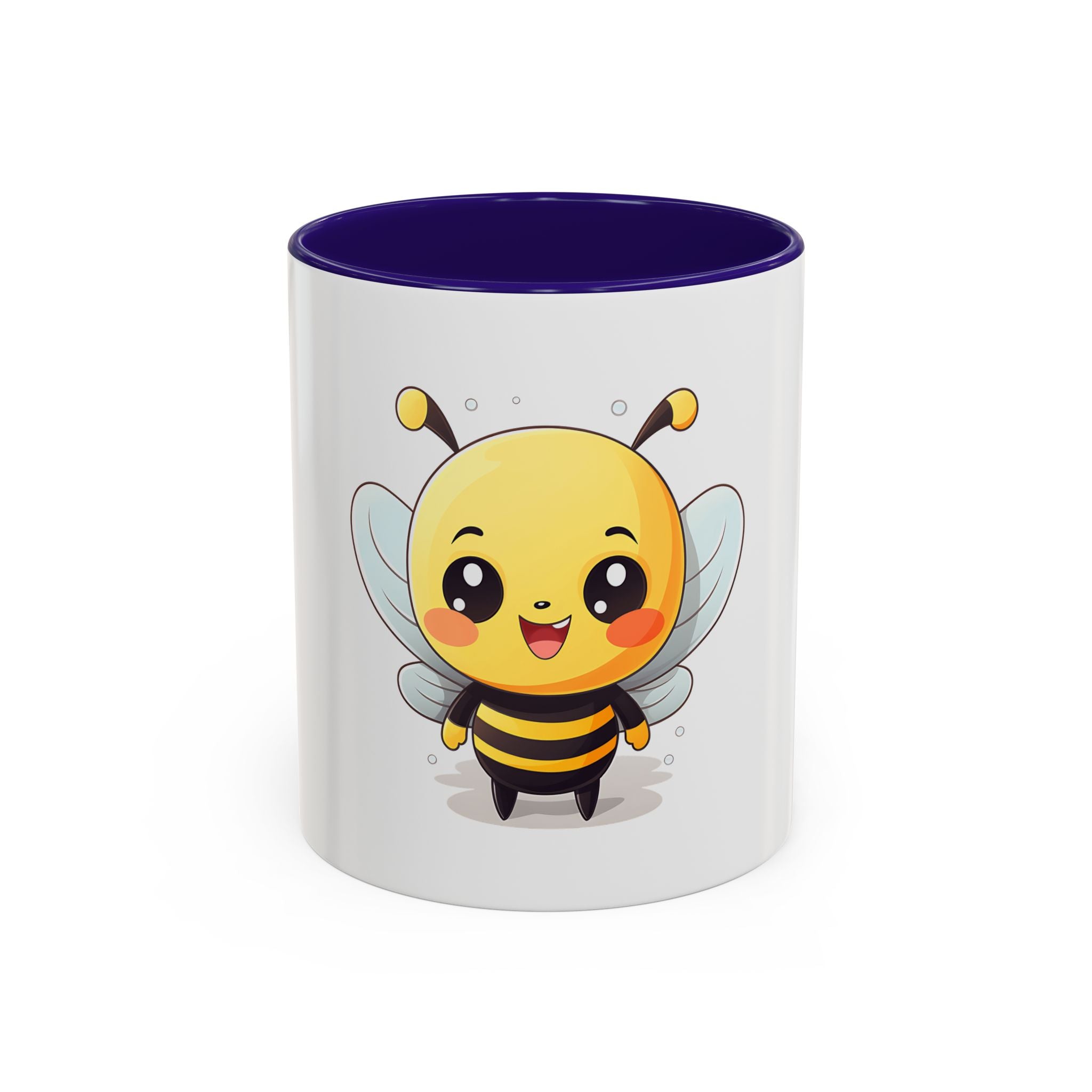 Cute Bee Coffee Mug – Kawaii Bumblebee Coffee Cup (11oz)