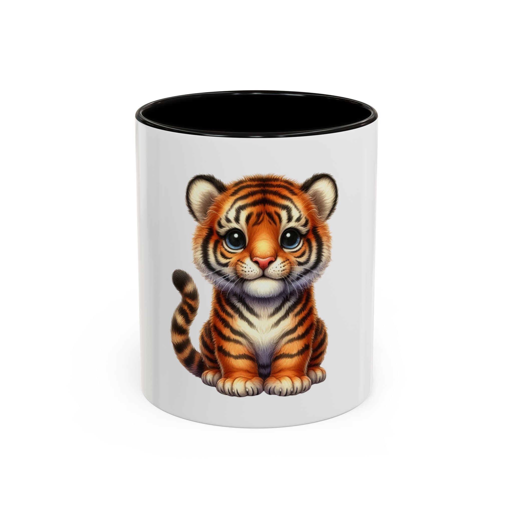 Cute Baby Tiger Coffee Mug — Adorable Nursery Animal Mug (11oz)