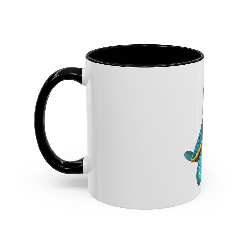 Cute Colorful Sea Turtle Coffee Mug (11oz)