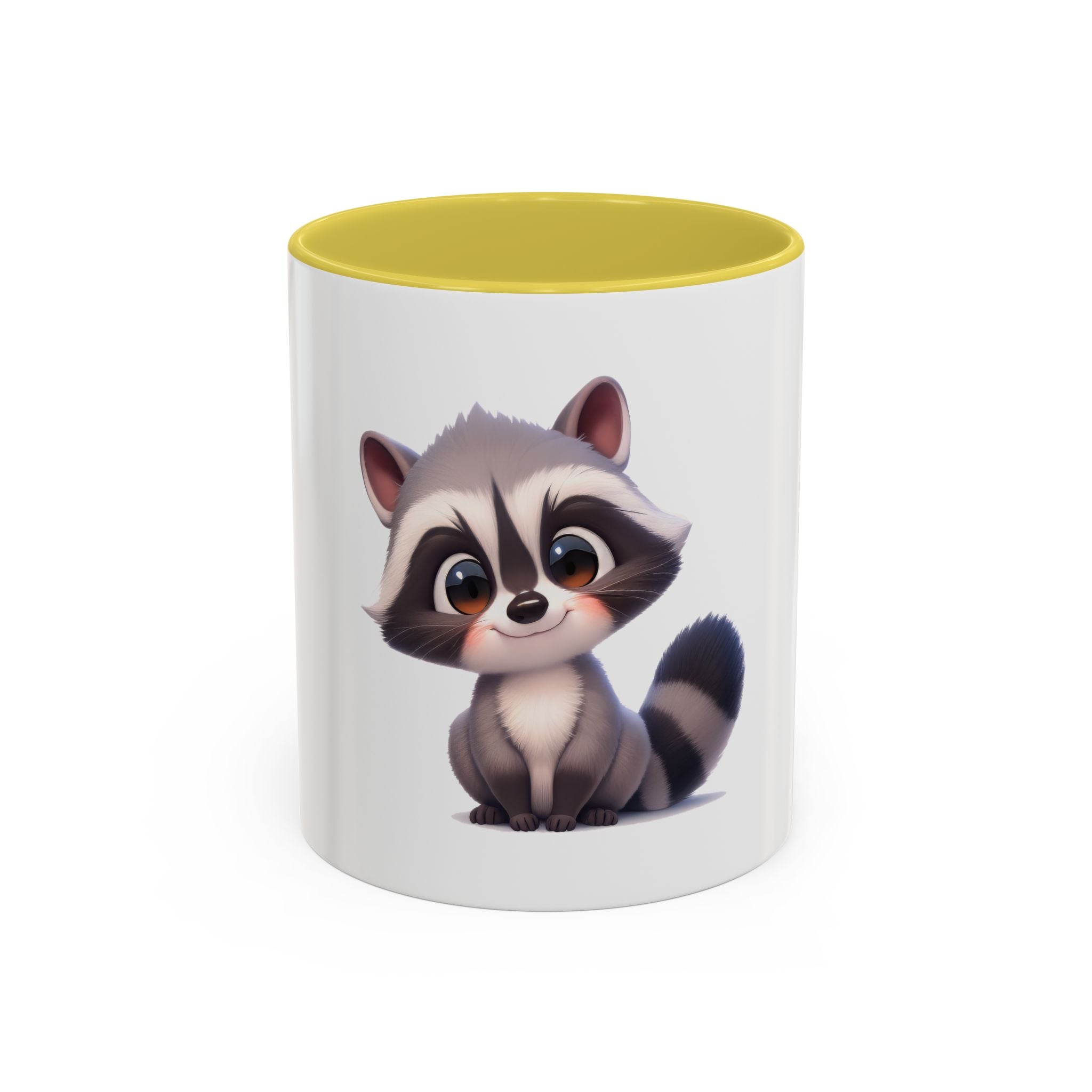 Cute Raccoon Coffee Mug – Adorable Animal Ceramic Mug (11oz)
