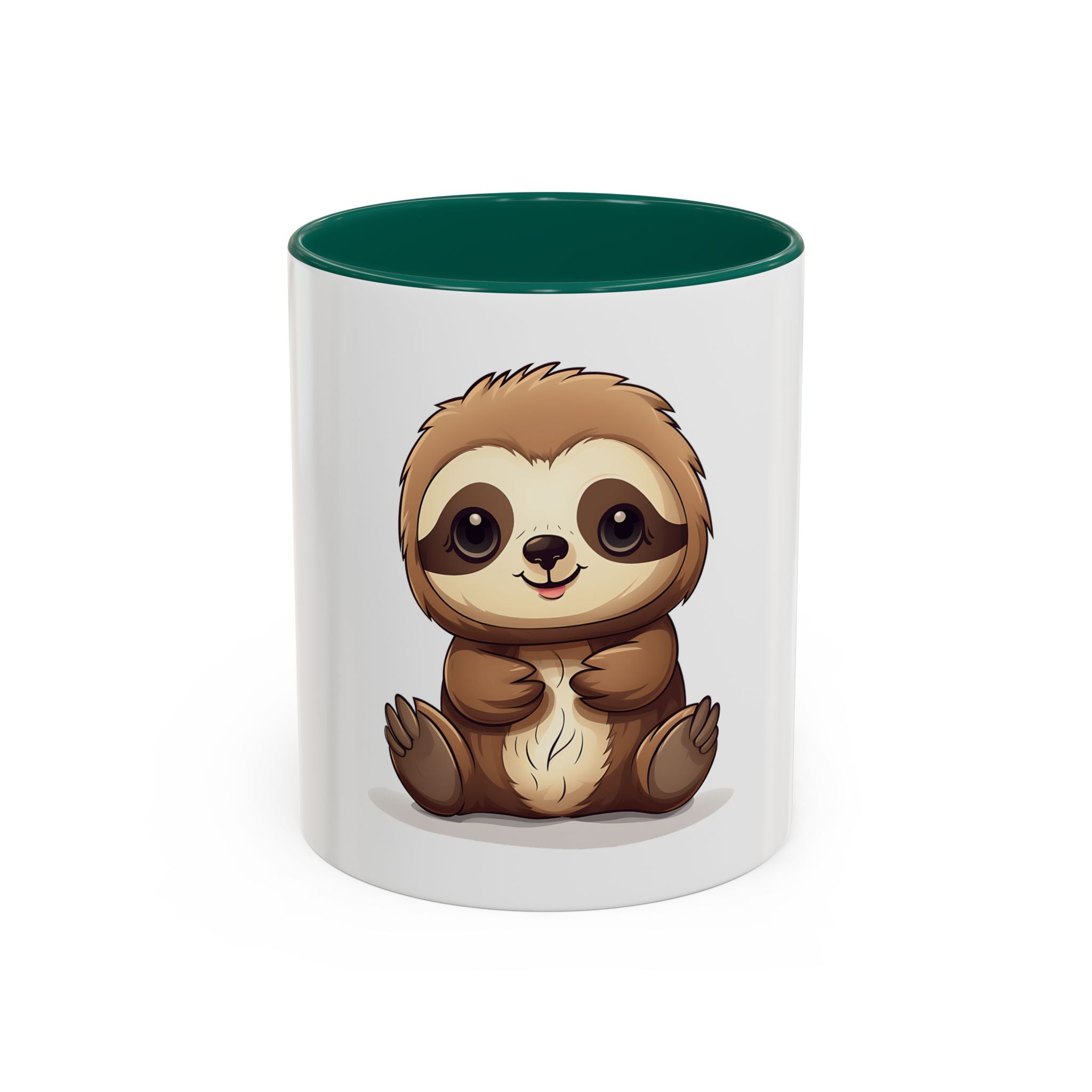 Cute Sloth Coffee Mug (11oz) – Adorable Cartoon Animal Tea Cup
