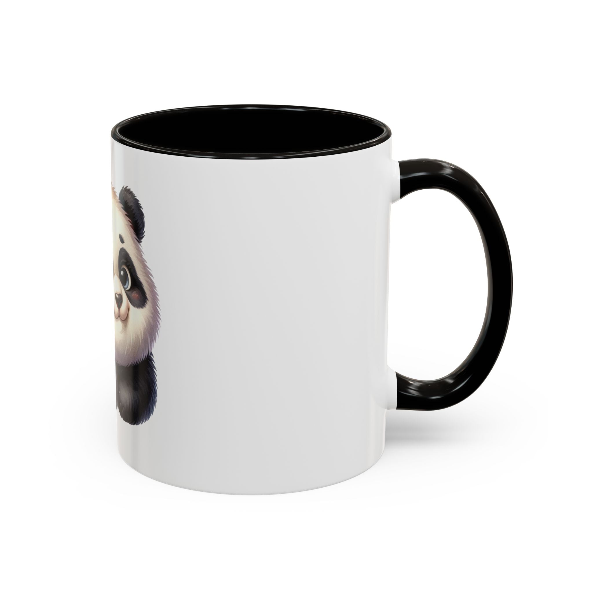 Cute Panda Coffee Mug (11oz) — Adorable Cartoon Panda Ceramic Cup