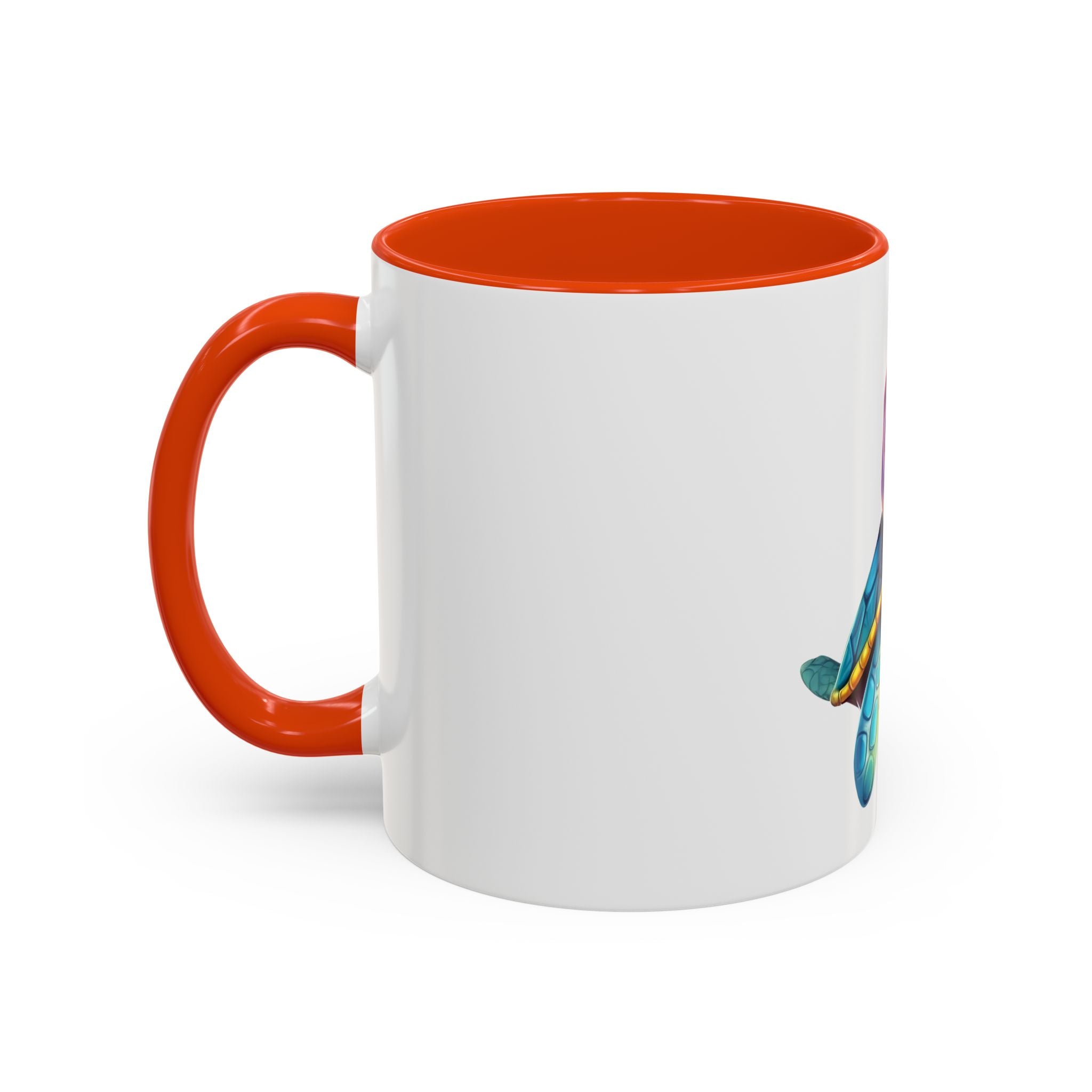 Cute Colorful Sea Turtle Coffee Mug (11oz)