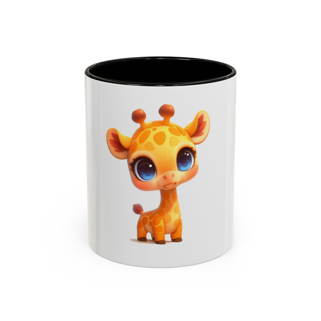 Cute Baby Giraffe Coffee Mug — Colorful 11oz Ceramic Mug