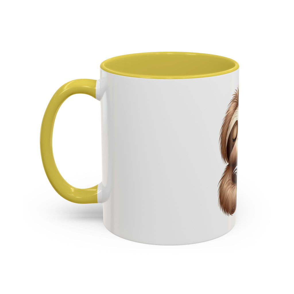 Cute Sloth Hug Coffee Mug (11oz) - Adorable Relaxing Animal Gift