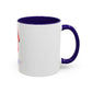 Cute Pink Flamingo Coffee Mug — Color Accent 11oz