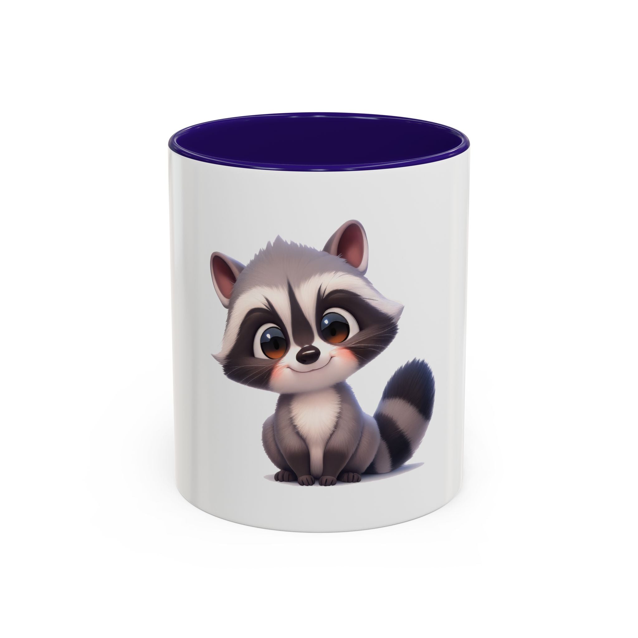 Cute Raccoon Coffee Mug – Adorable Animal Ceramic Mug (11oz)