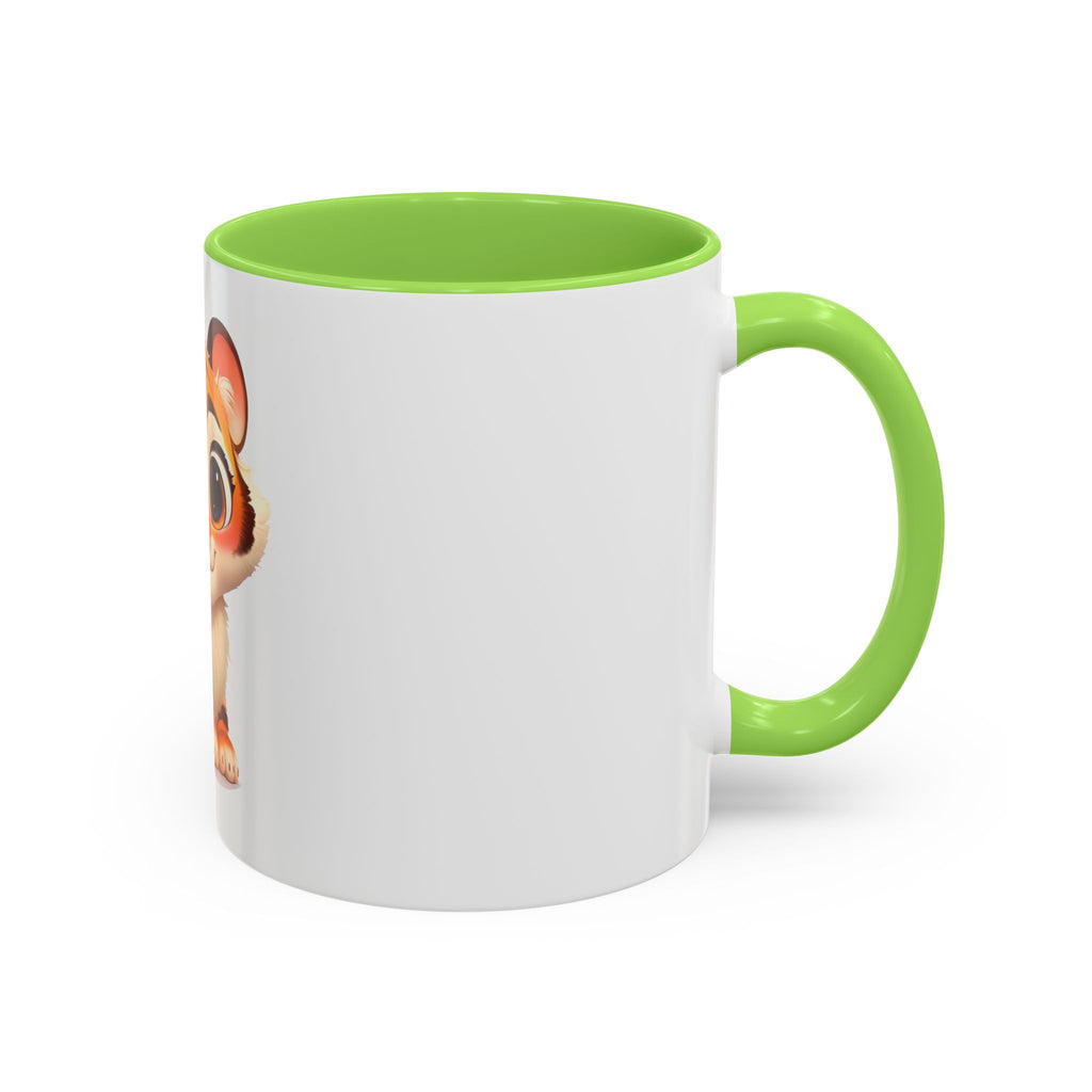 Cute Baby Tiger Coffee Mug — Adorable Cartoon Safari Animal Mug (11oz)