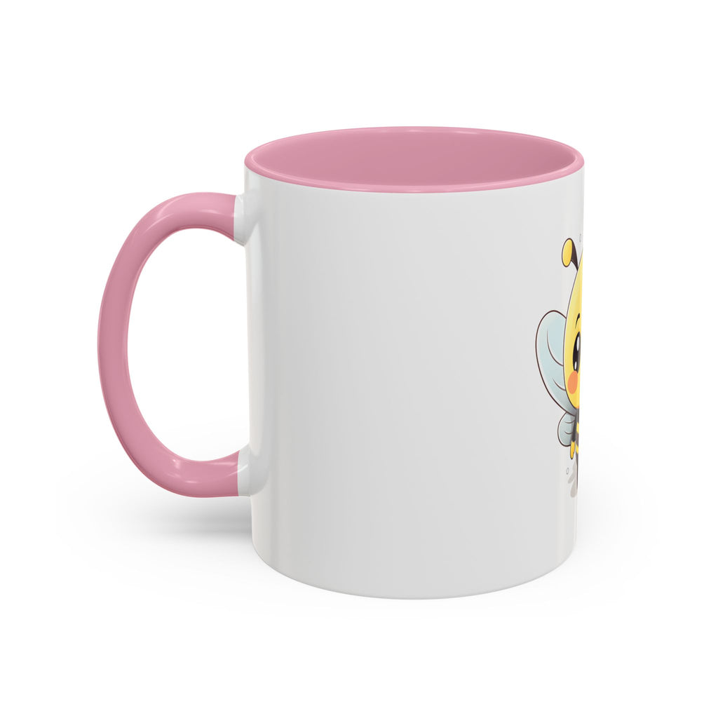 Cute Bee Coffee Mug – Kawaii Bumblebee Coffee Cup (11oz)