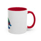 Cute Sea Turtle Coffee Mug (11oz) – Colorful Ocean Animal Ceramic Mug