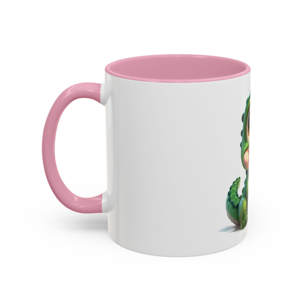 Cute Baby Alligator Coffee Mug — Adorable Cartoon Crocodile 11oz