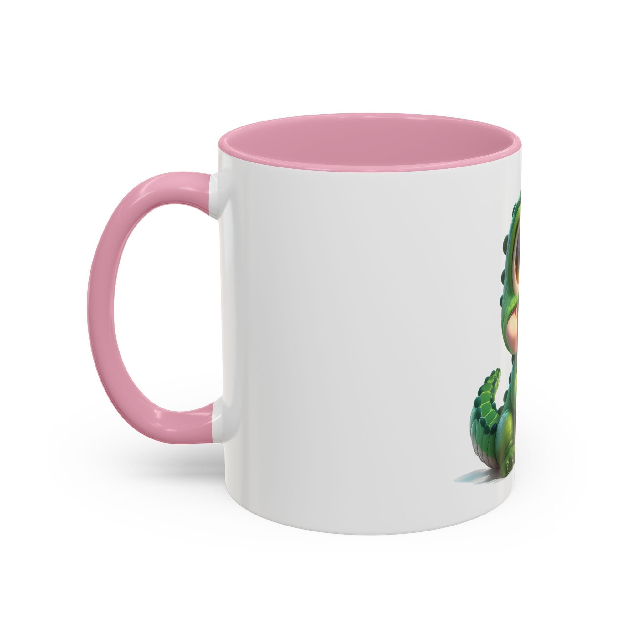 Cute Baby Alligator Coffee Mug — Adorable Cartoon Crocodile 11oz
