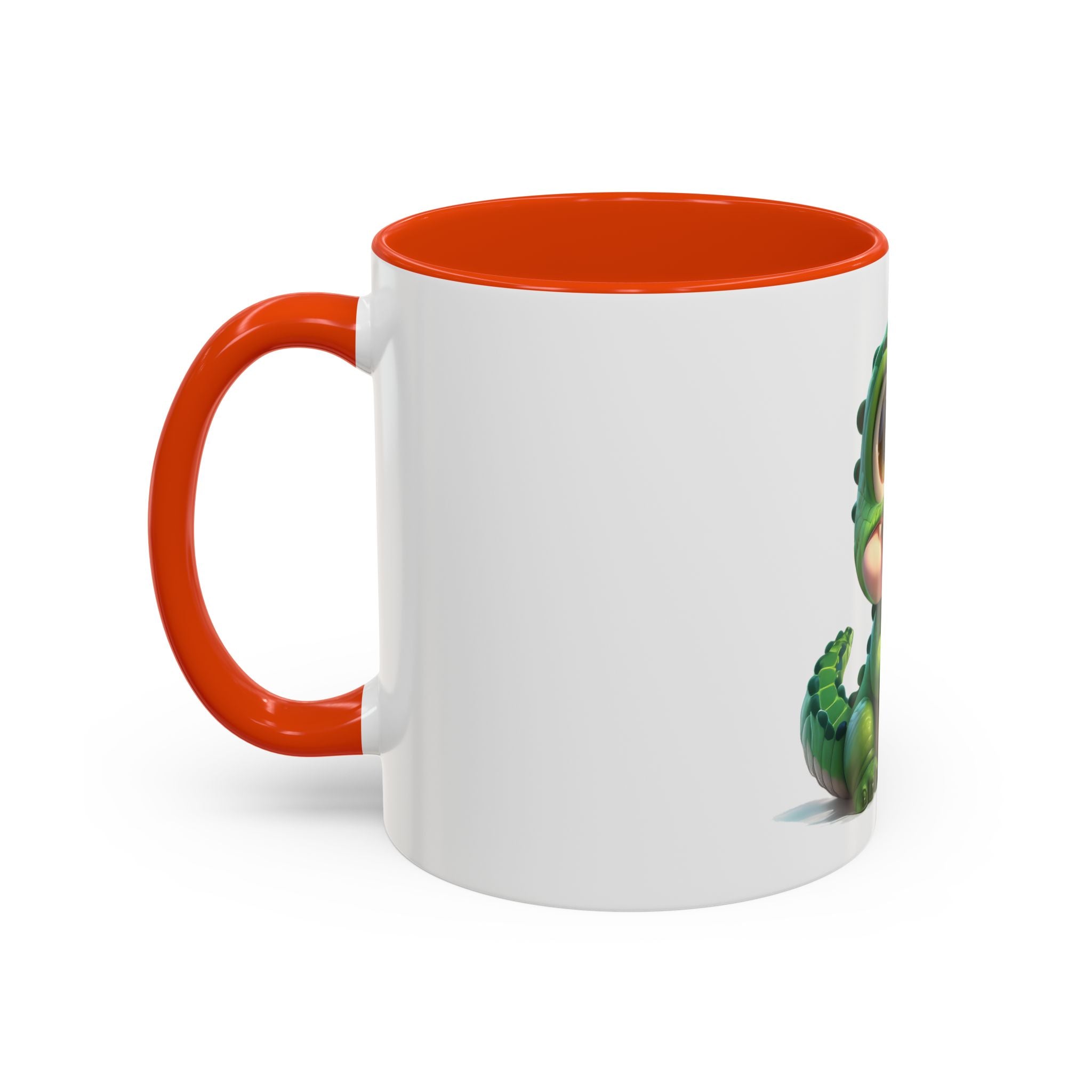 Cute Baby Alligator Coffee Mug — Adorable Cartoon Crocodile 11oz