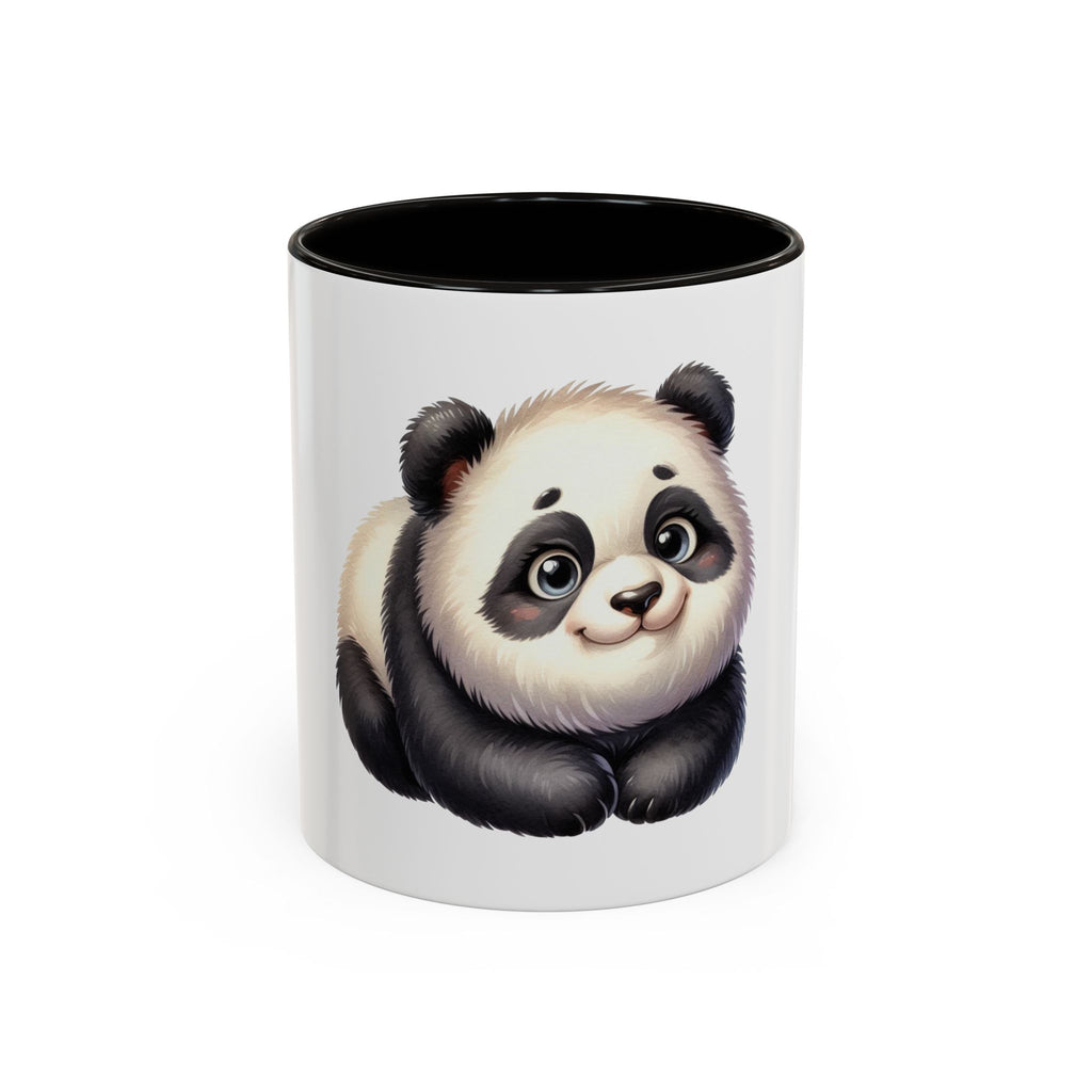 Cute Panda Coffee Mug (11oz) — Adorable Cartoon Panda Ceramic Cup