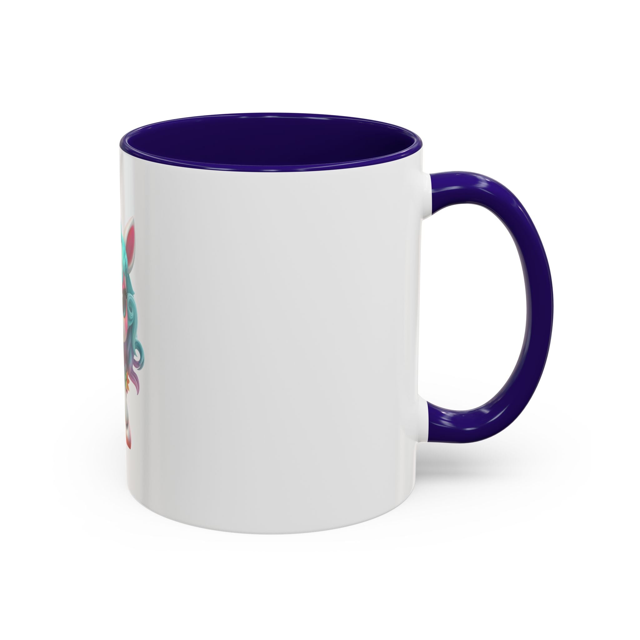 Cute Floral Unicorn Coffee Mug — Colorful 11oz Gift