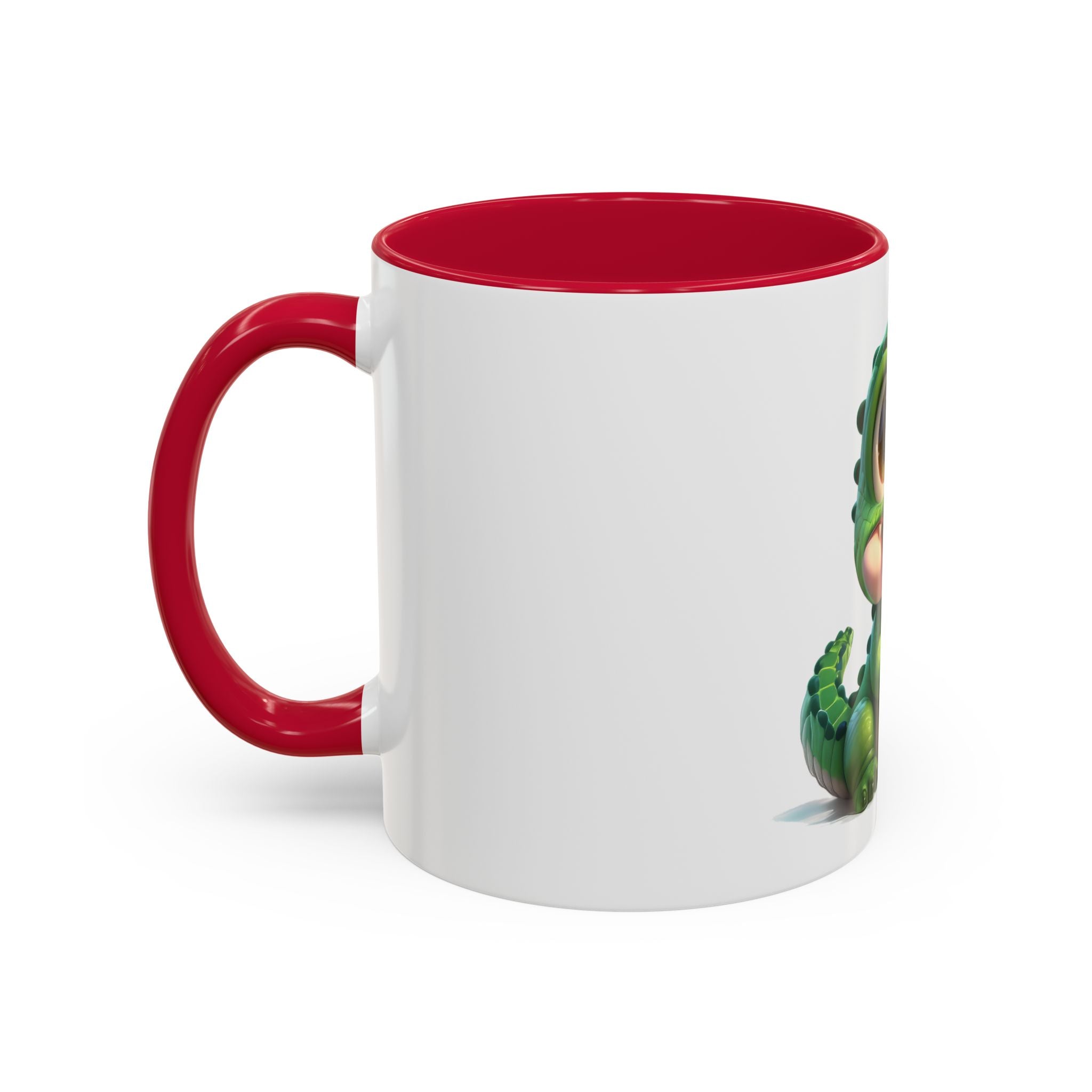 Cute Baby Alligator Coffee Mug — Adorable Cartoon Crocodile 11oz