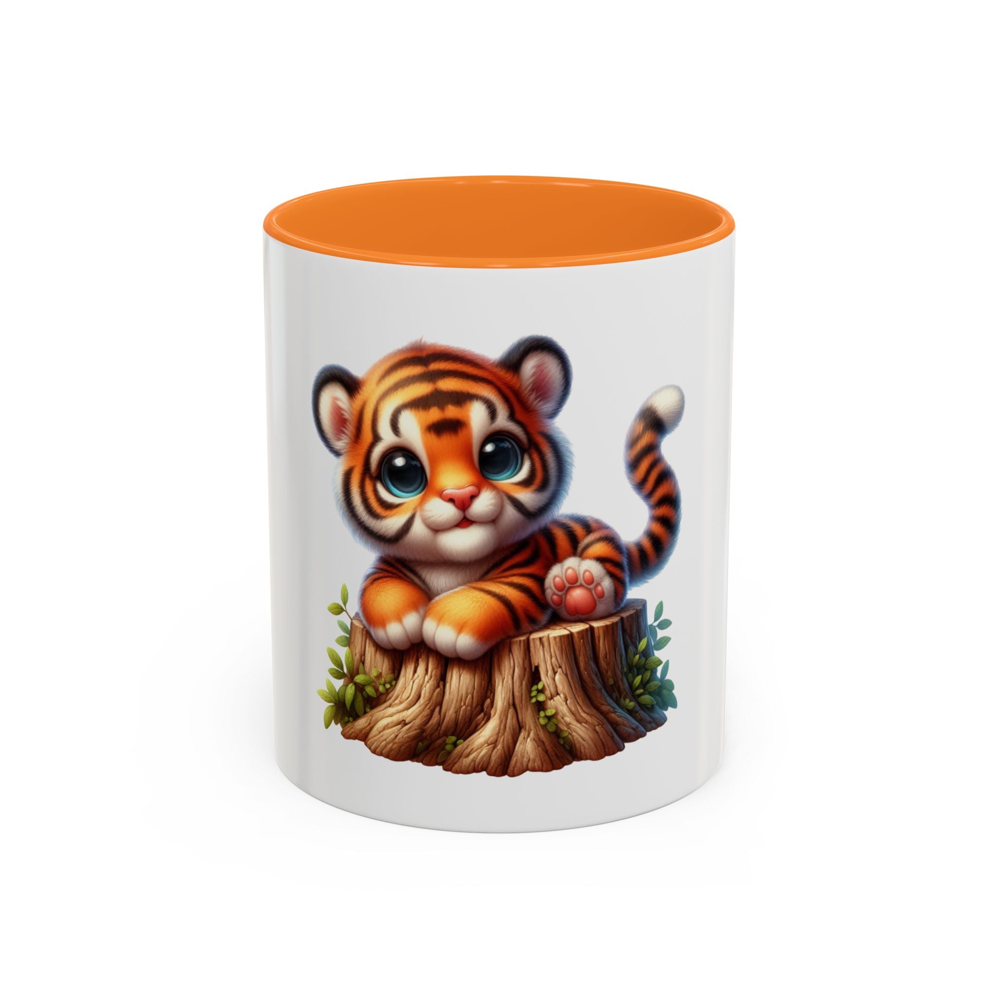 Cute Tiger Cub Mug — Adorable Baby Tiger Coffee Cup (11oz)
