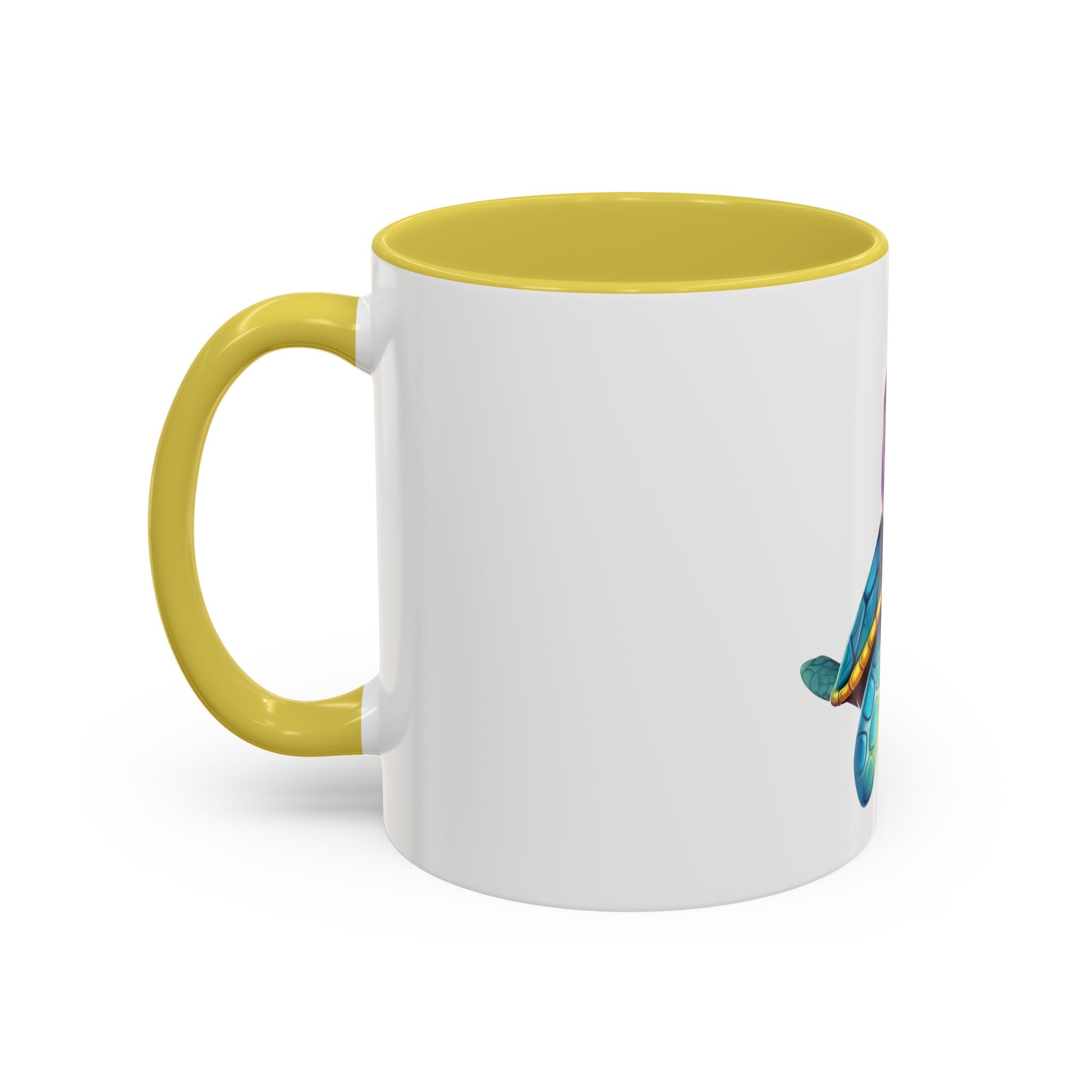 Cute Colorful Sea Turtle Coffee Mug (11oz)