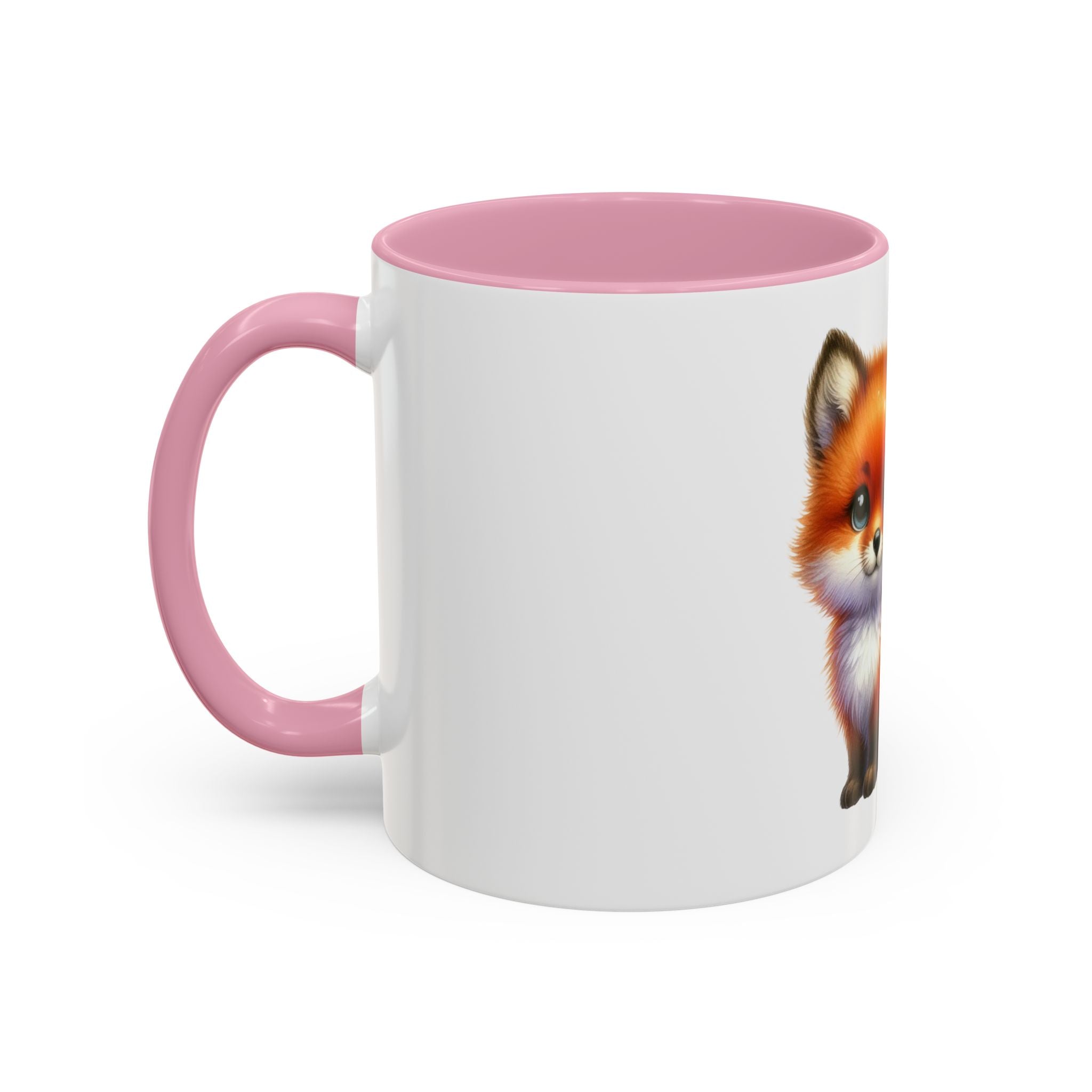 Cute Red Fox Coffee Mug — Adorable Animal Ceramic Mug (11oz)