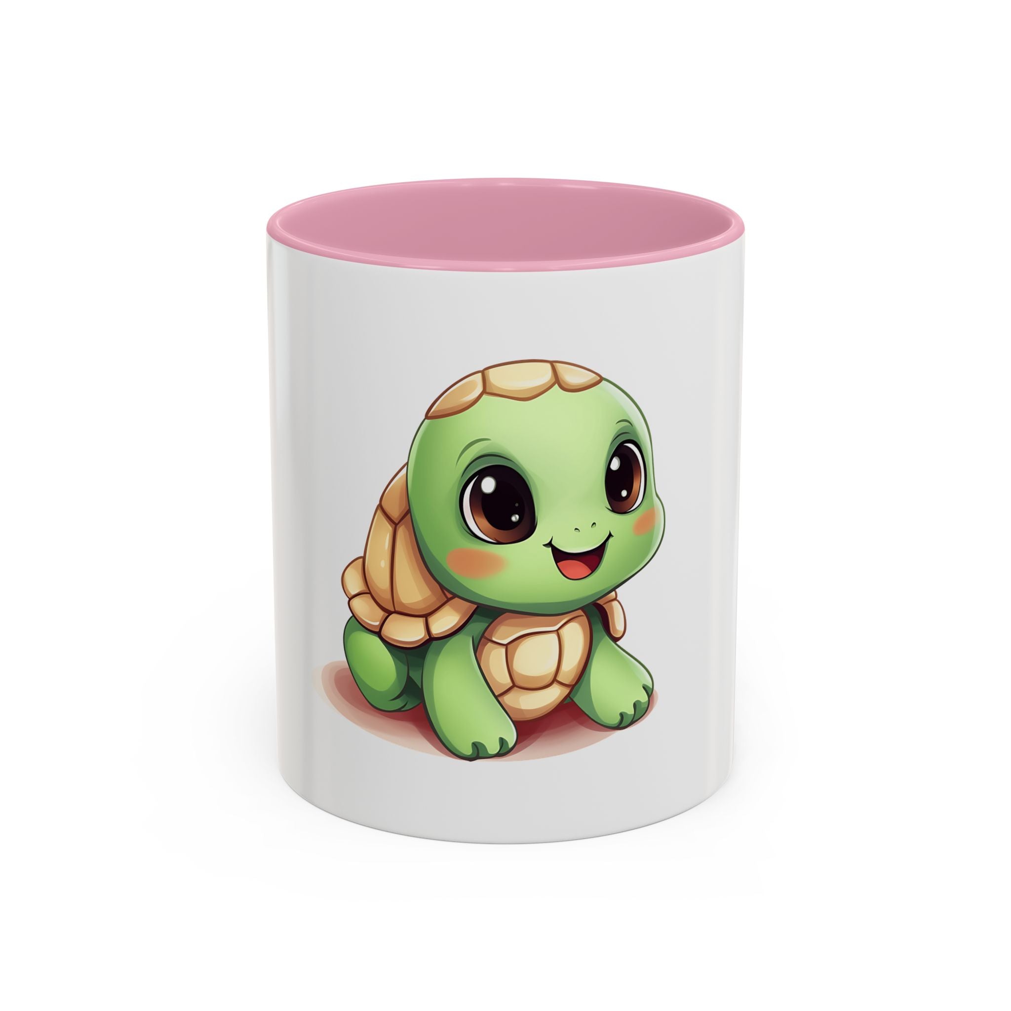 Cute Baby Turtle Mug — Adorable Kawaii Animal Coffee Cup (11oz)
