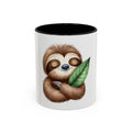 Cute Sloth Hug Coffee Mug (11oz) - Adorable Relaxing Animal Gift