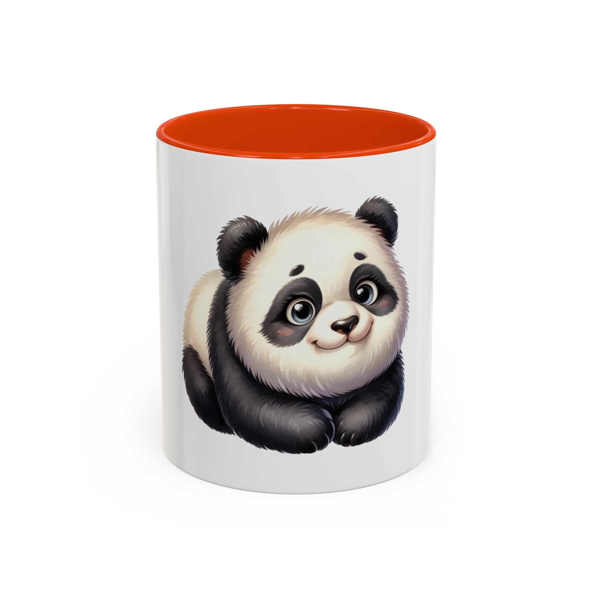 Cute Panda Coffee Mug (11oz) — Adorable Cartoon Panda Ceramic Cup