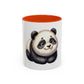 Cute Panda Coffee Mug (11oz) — Adorable Cartoon Panda Ceramic Cup