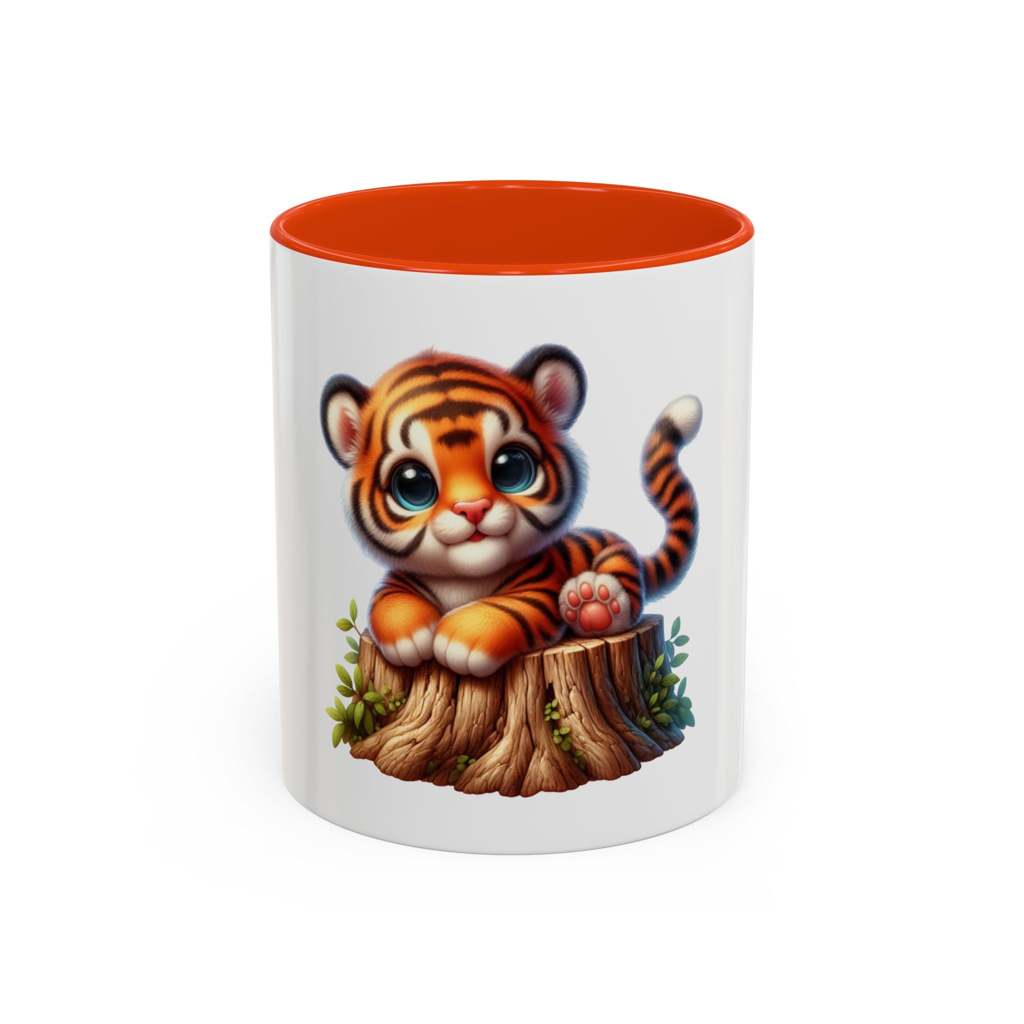 Cute Tiger Cub Mug — Adorable Baby Tiger Coffee Cup (11oz)