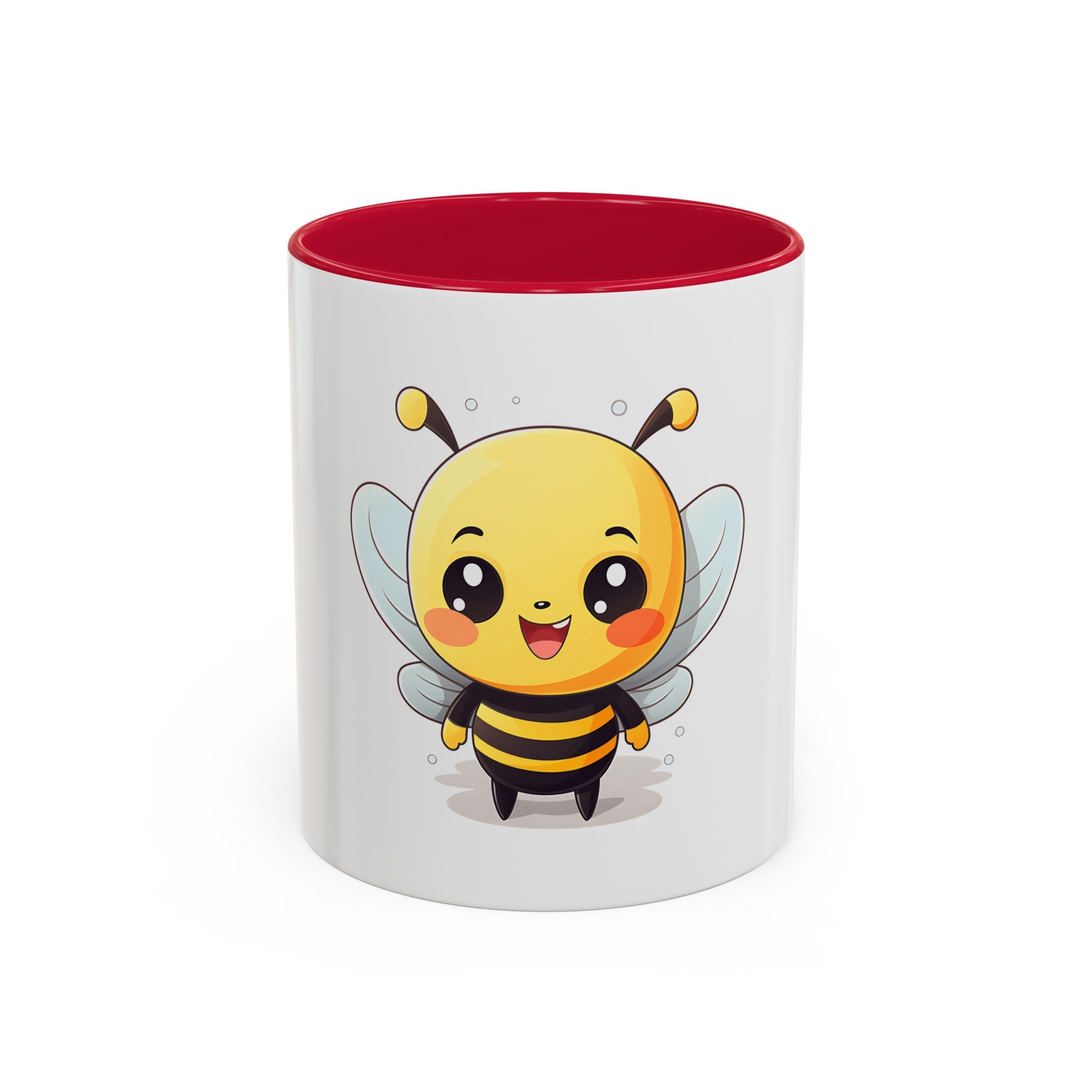Cute Bee Coffee Mug – Kawaii Bumblebee Coffee Cup (11oz)