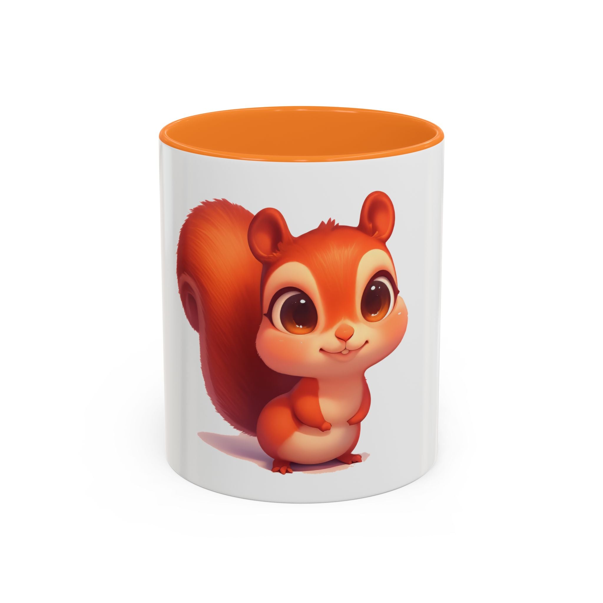 Cute Cartoon Squirrel Coffee Mug (11oz) – Colorful Animal Gift