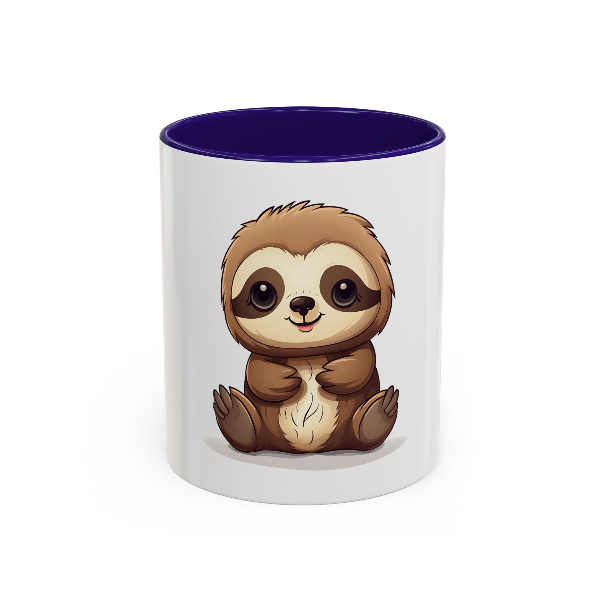 Cute Sloth Coffee Mug (11oz) – Adorable Cartoon Animal Tea Cup