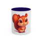 Cute Cartoon Squirrel Coffee Mug (11oz) – Colorful Animal Gift