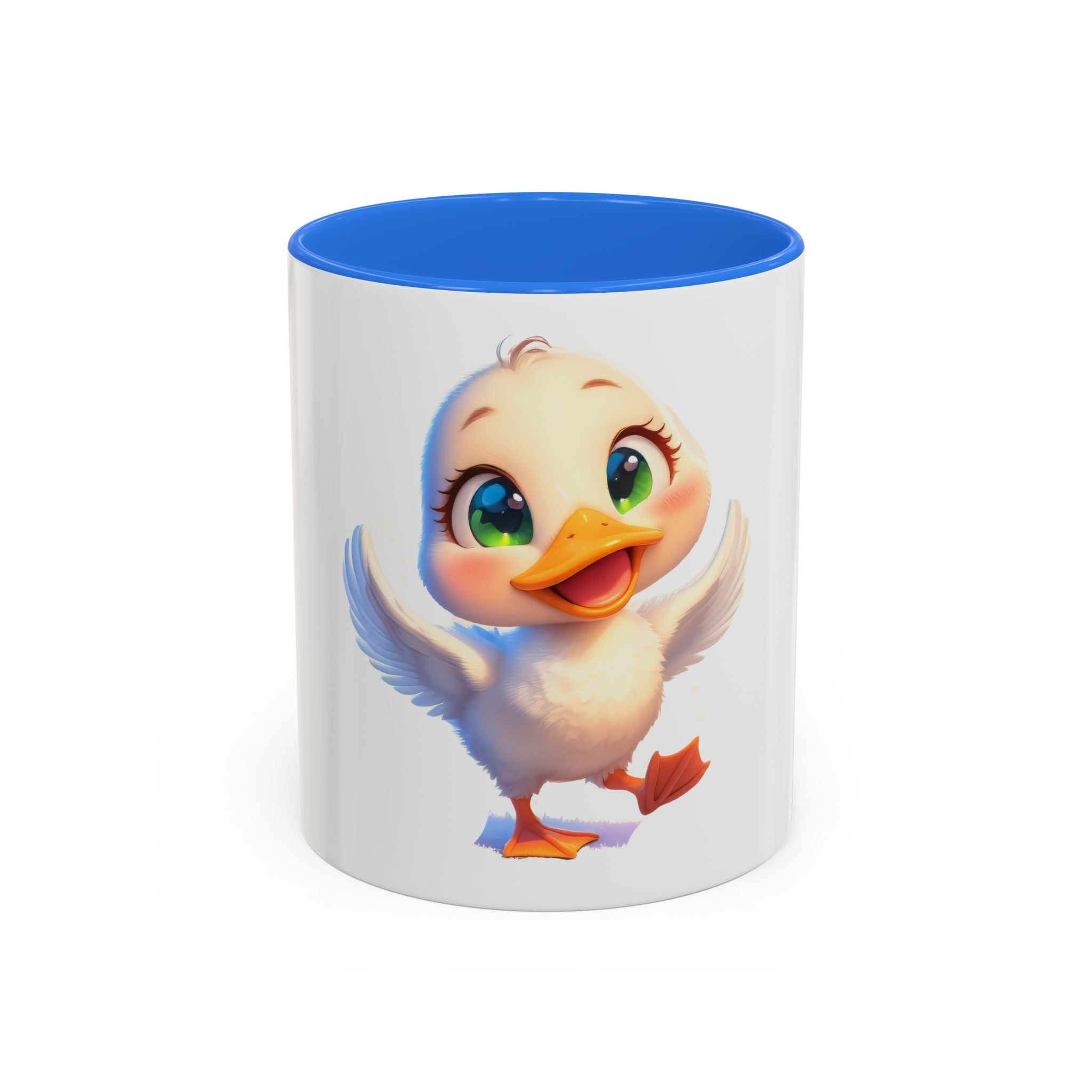 Cute Duckling Coffee Mug — Adorable Cartoon Baby Duck 11oz