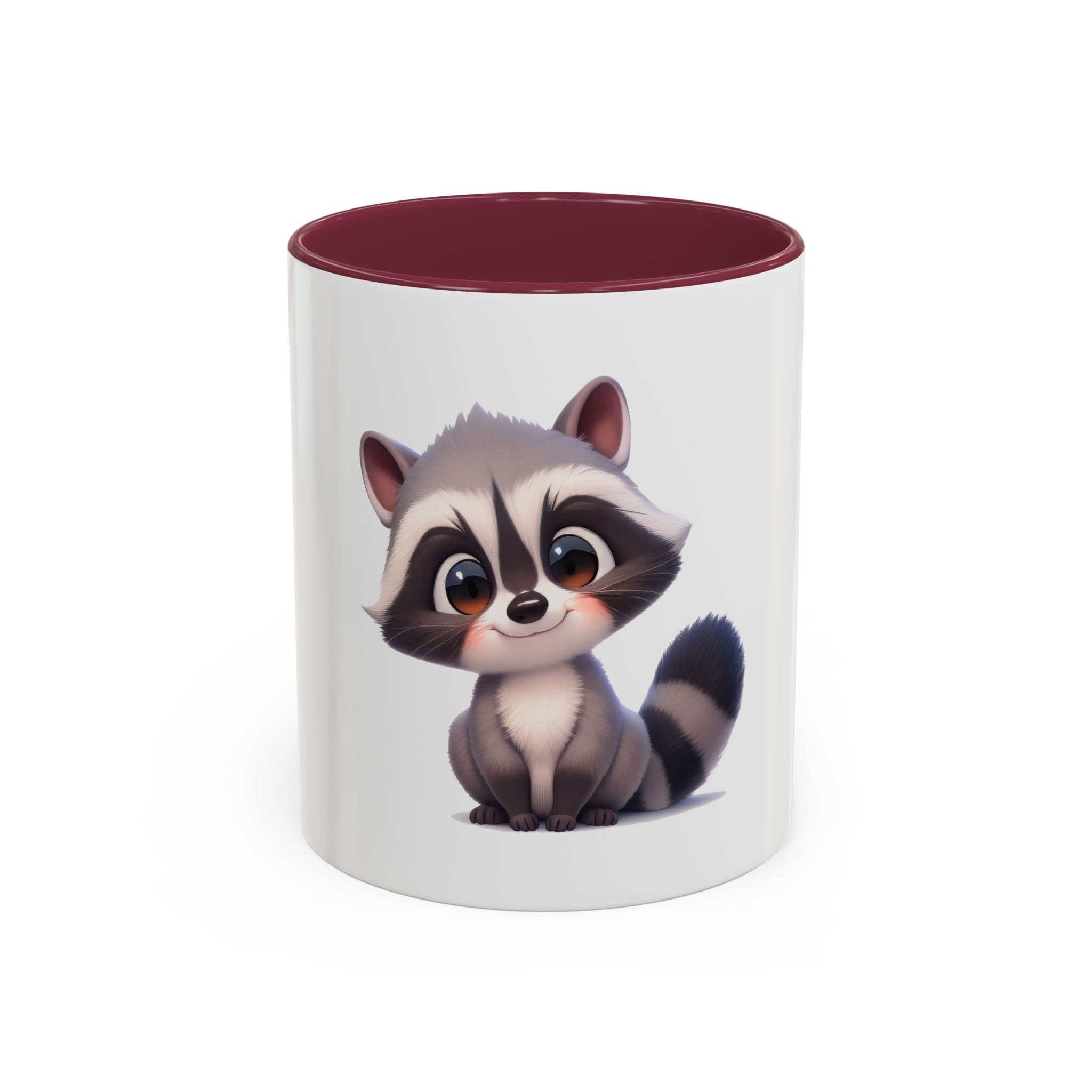 Cute Raccoon Coffee Mug – Adorable Animal Ceramic Mug (11oz)