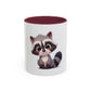 Cute Raccoon Coffee Mug – Adorable Animal Ceramic Mug (11oz)