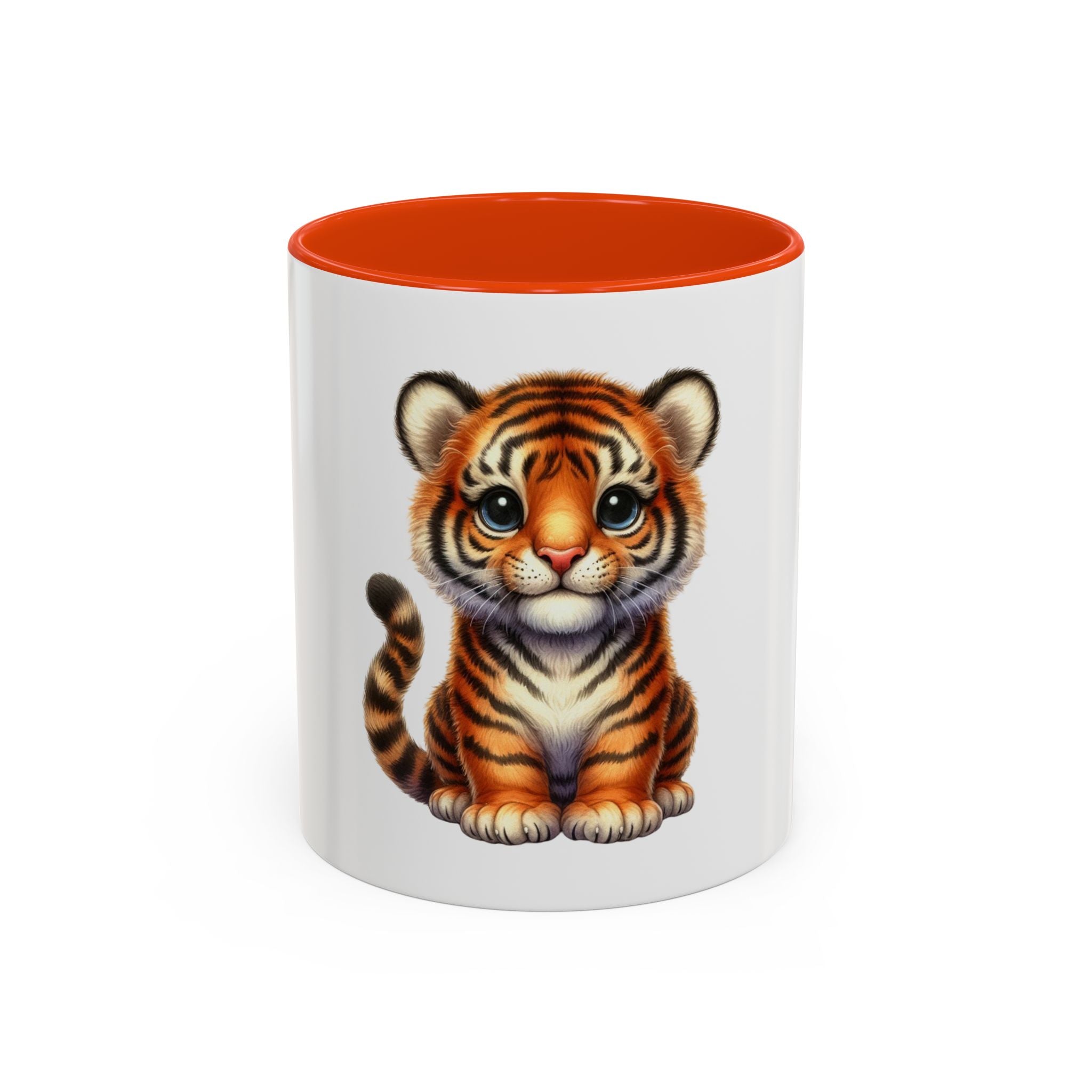Cute Baby Tiger Coffee Mug — Adorable Nursery Animal Mug (11oz)